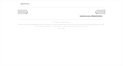Desktop Screenshot of options.com