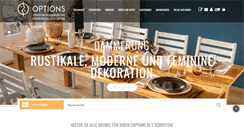 Desktop Screenshot of options.ch