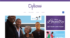 Desktop Screenshot of options.co.bw